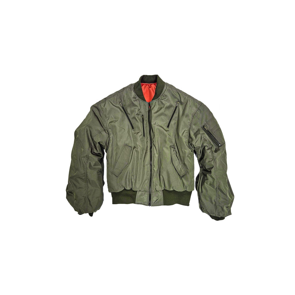 SHELL Bomber Jacket Olive