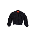 SHELL Bomber Jacket Black