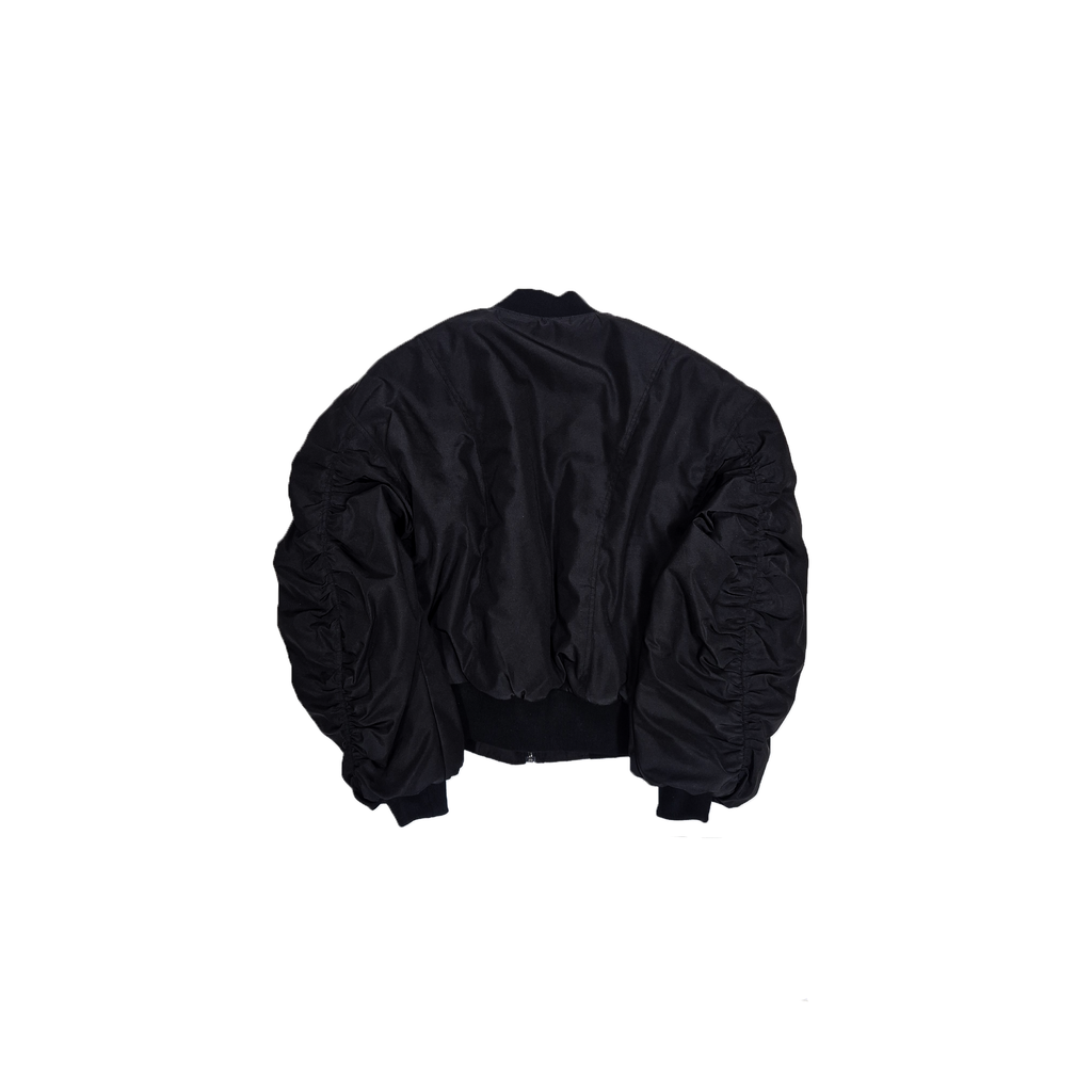 SHELL Bomber Jacket Black