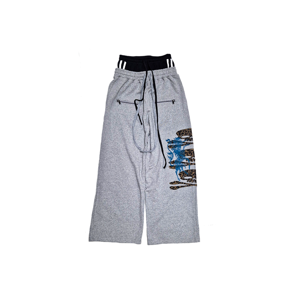 Double Waisted Sweatpants Grey